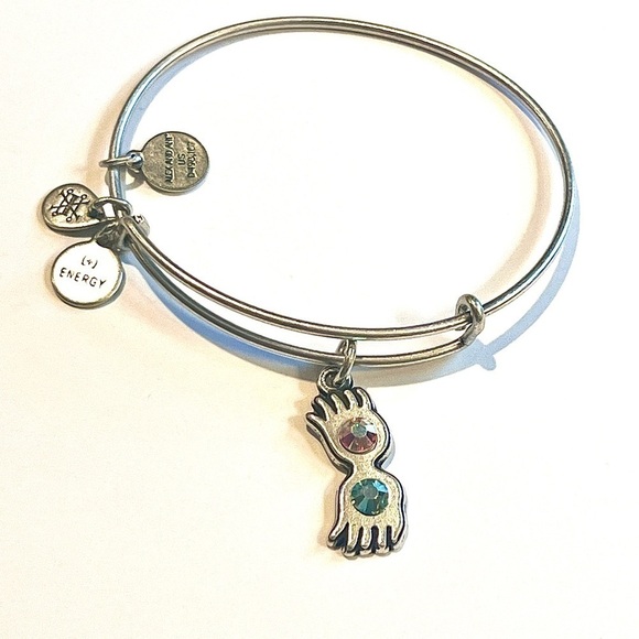 Alex and Ani Harry Potter "Luna Spectrespecs" Expandable Charm Bracelet. - Picture 1 of 6